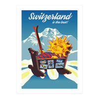 Switzerland, the Cradle of Ski Sports (Print Only)