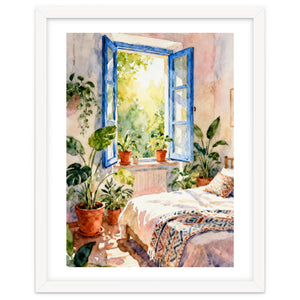 Matisse Inspired Bedroom by Artzy Posters