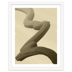 Brushstrokes in Sepia by Yuli Saputra