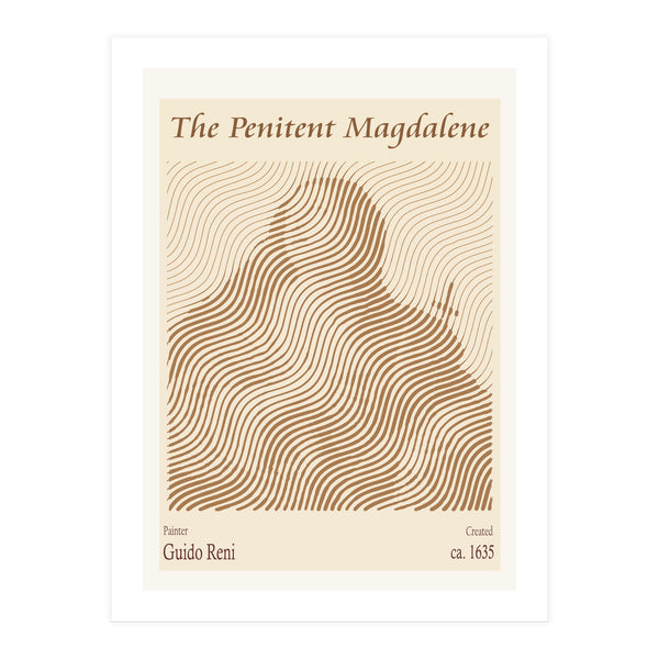 The Penitent Magdalene (ca 1635) (Print Only)