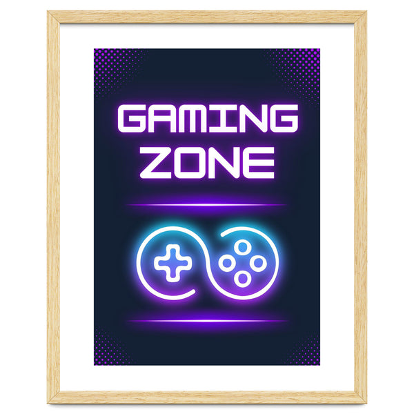 Gaming Gamer Zone Funny
