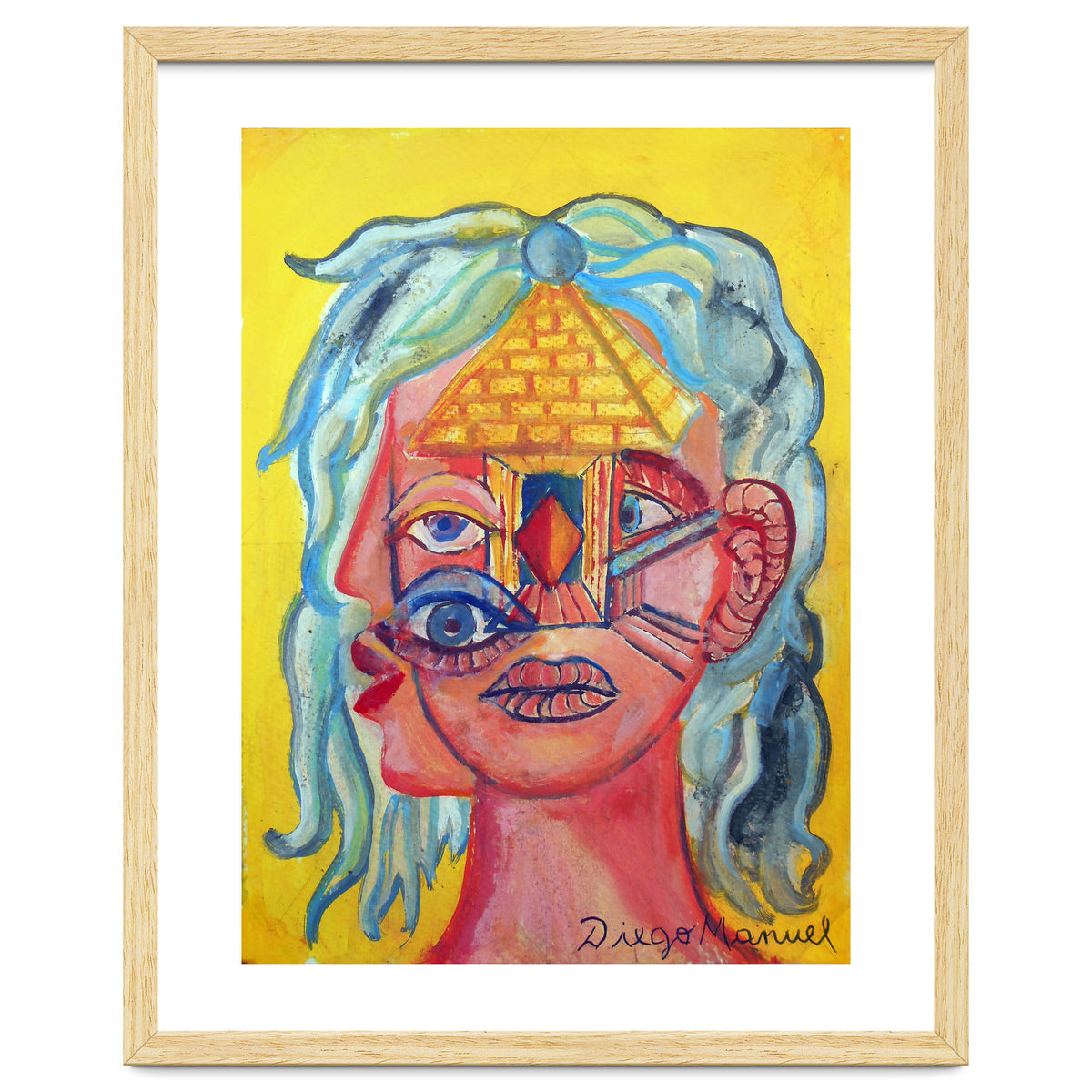 Cabeza De Mujer 12