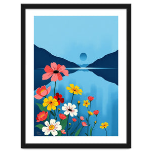 Floral Lake Calm by Caramel