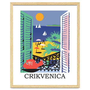 Crikvenica, View From a Window by Hermes