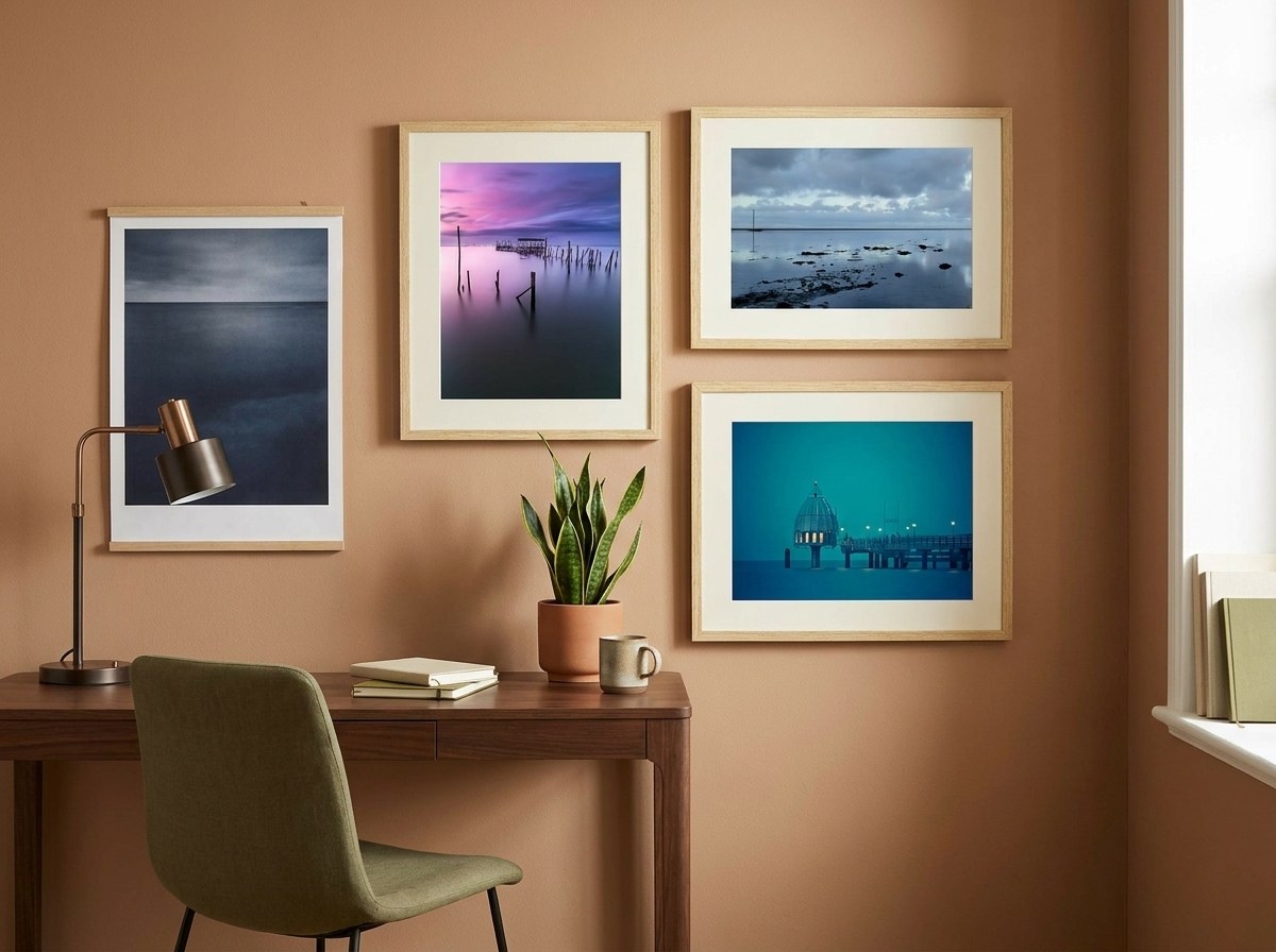 Coastal Horizons Gallery Wall Set arrangement