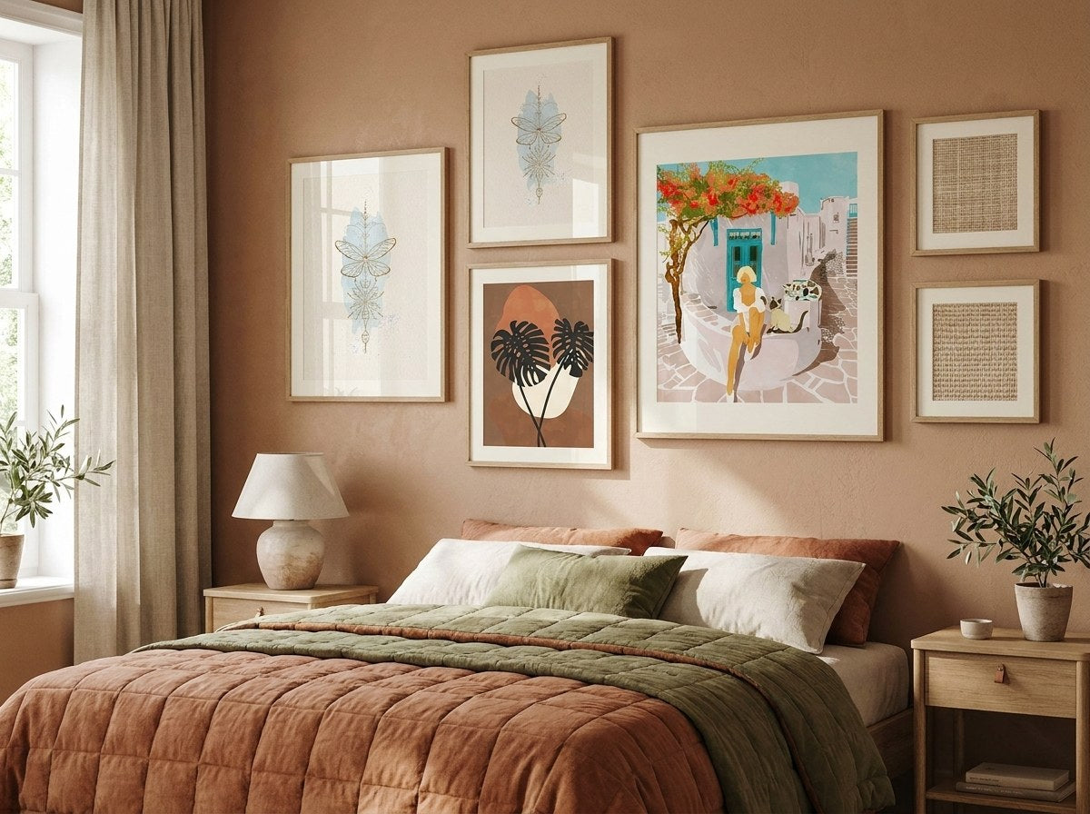 Botanical Echoes Gallery Wall Set arrangement