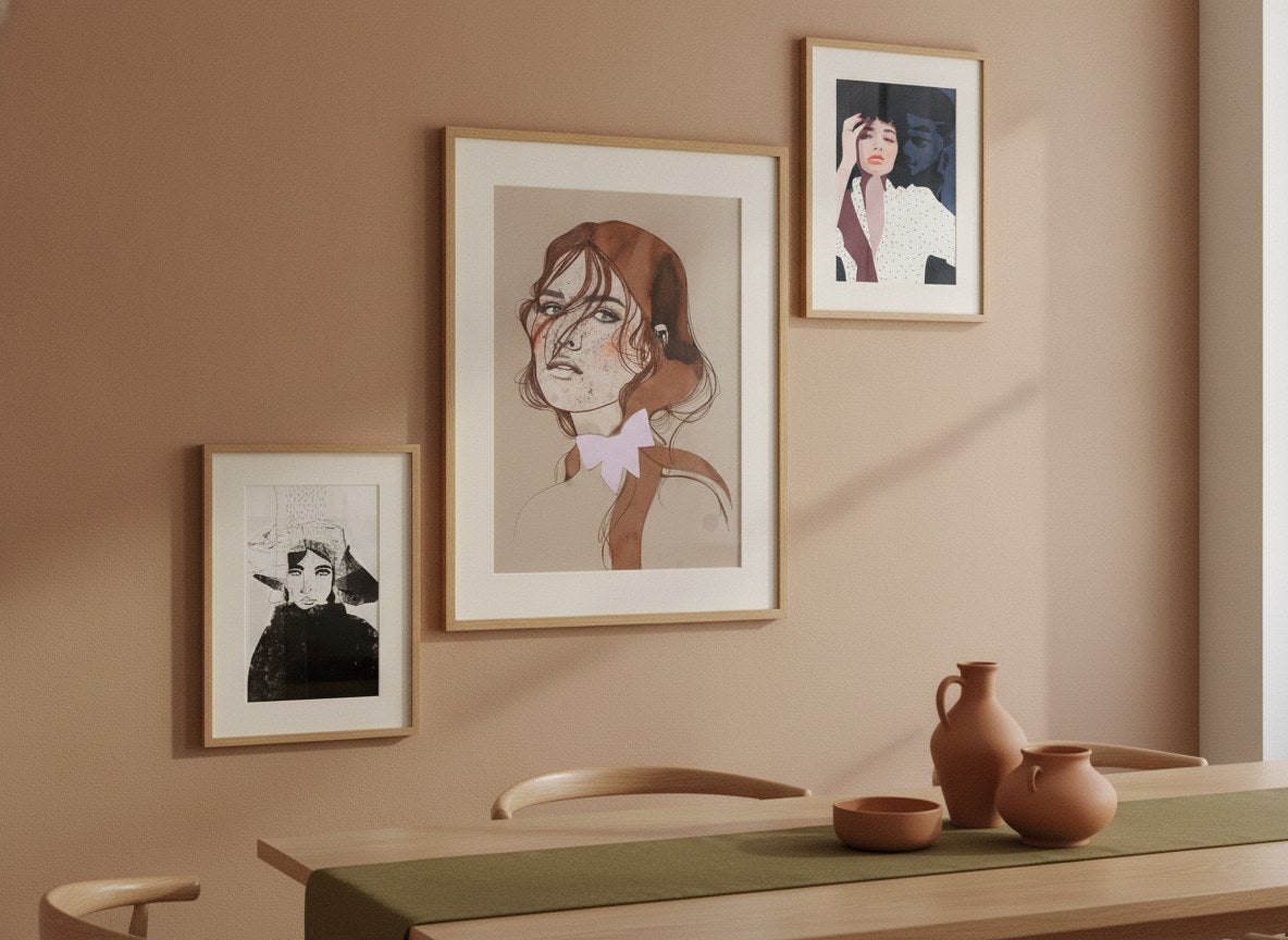 Intimate Glimpses Gallery Wall Set arrangement