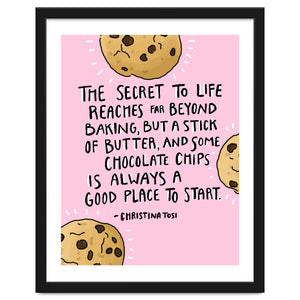 Christina Tosi Art Print by The Fuzzy Bee Paper Company
