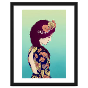 Yellow Garden Lady by Hypathie Aswang