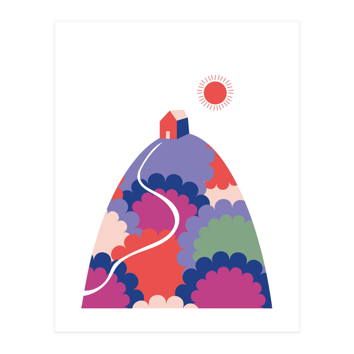 Dream House 1 Rgb White (Print Only)