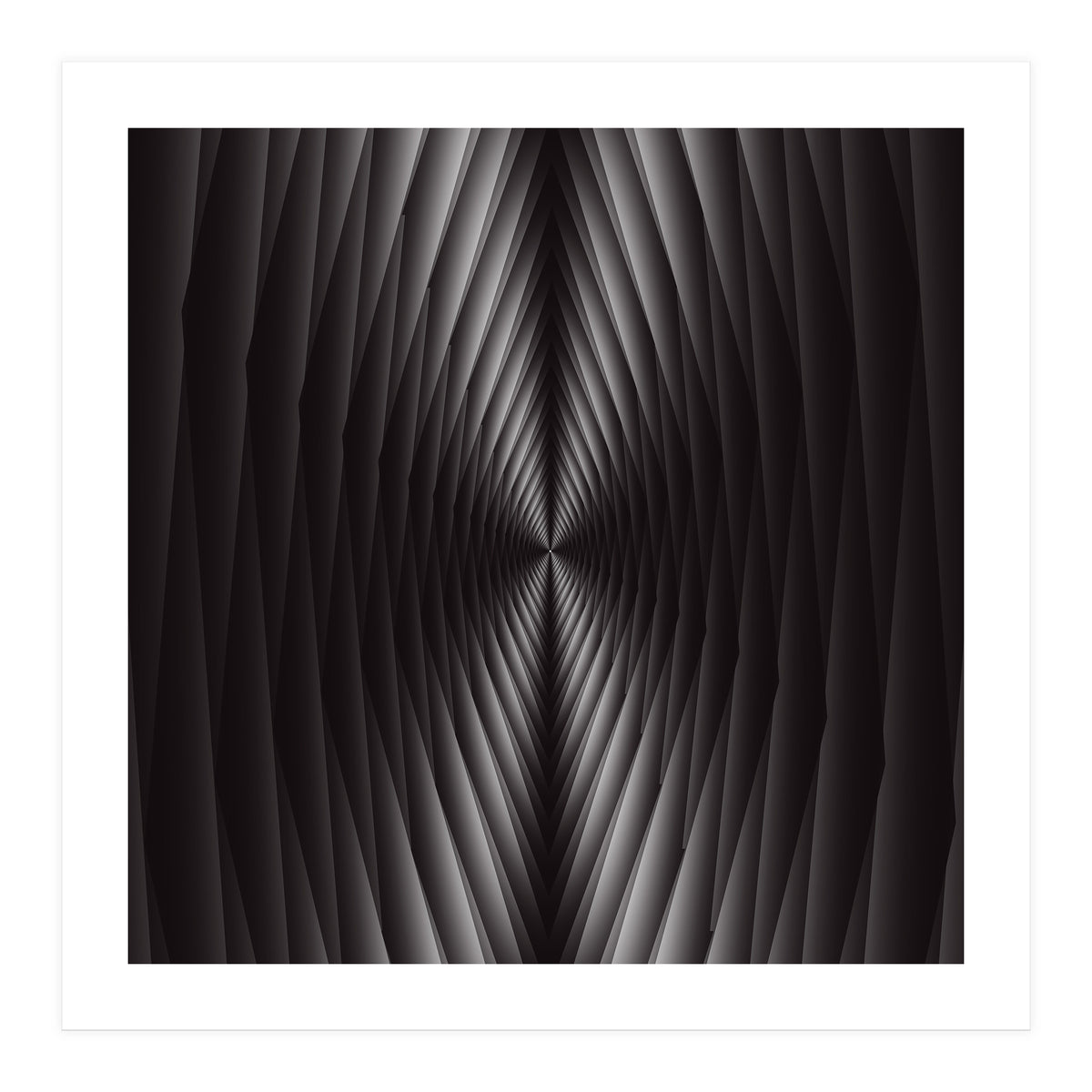 Monochrome Spiral Background (Print Only)