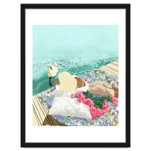 Heart Upon My Sleeve, Valentine's Day Love Bohemian by 83 Oranges