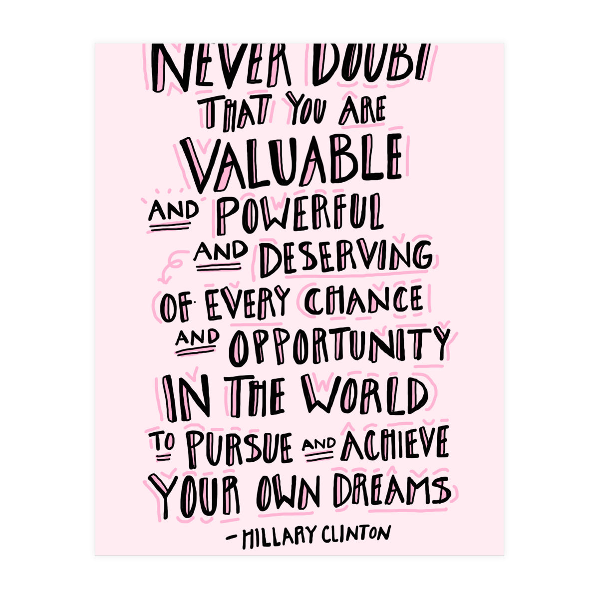 Hillary Clinton (Print Only)