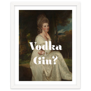 Vodka or Gin? by Oh Fine Art
