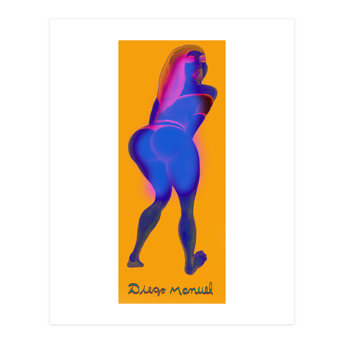 Chica Sensual 2 B2 (Print Only)