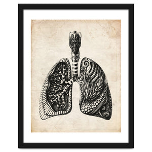 Lungs Anatomy by THE NEW BLACK DESIGN