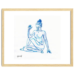 Ardha Matsyendrasana by Celeste Groenewald