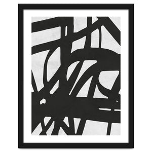 Expressionist black and white V by Vitor Costa