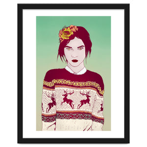 Sweater Weather Lady by Hypathie Aswang