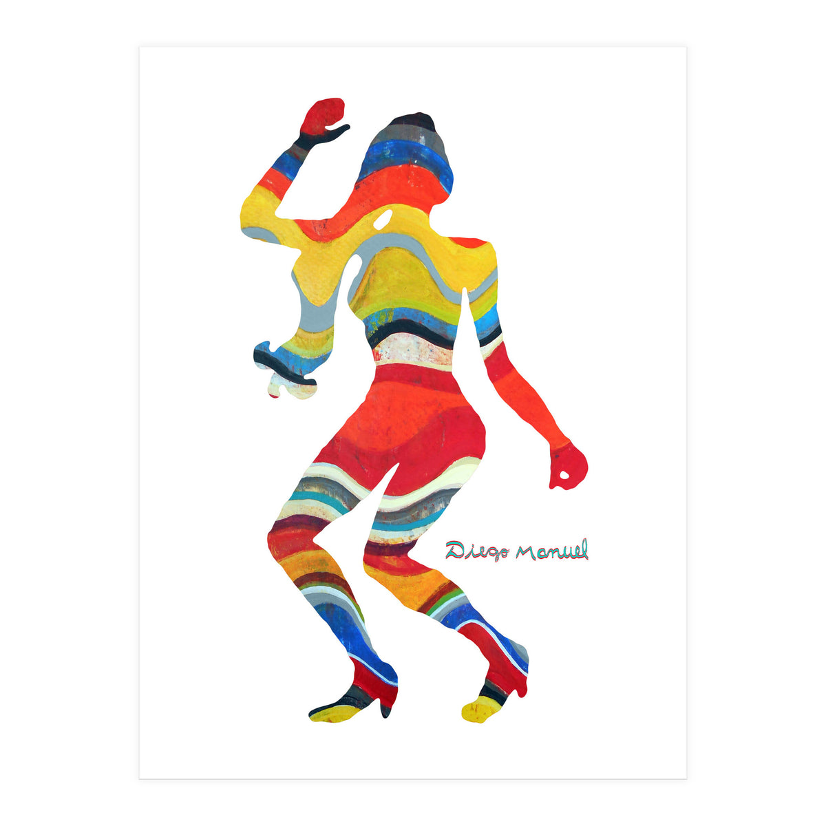 Dance Girl B 39 (Print Only)