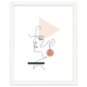 Geometric girl by Doriscici