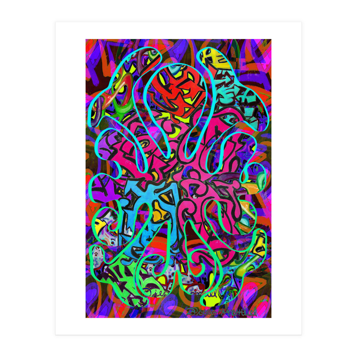 Pop Abstract 2023 Tapiz 57 (Print Only)