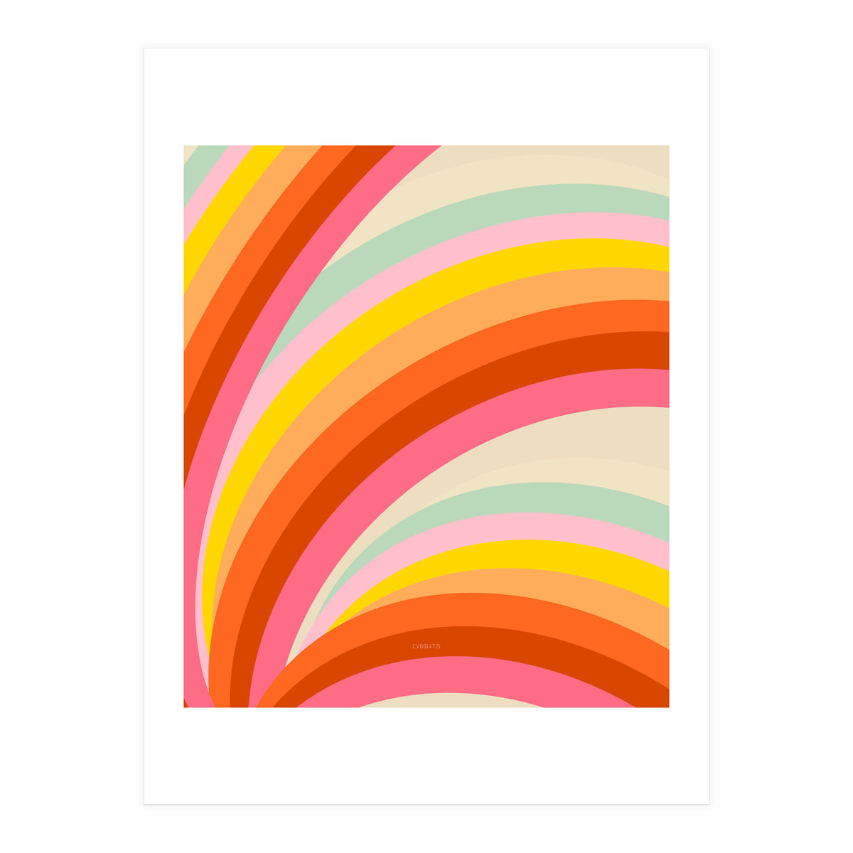 Happy Color Sunlights (Print Only)