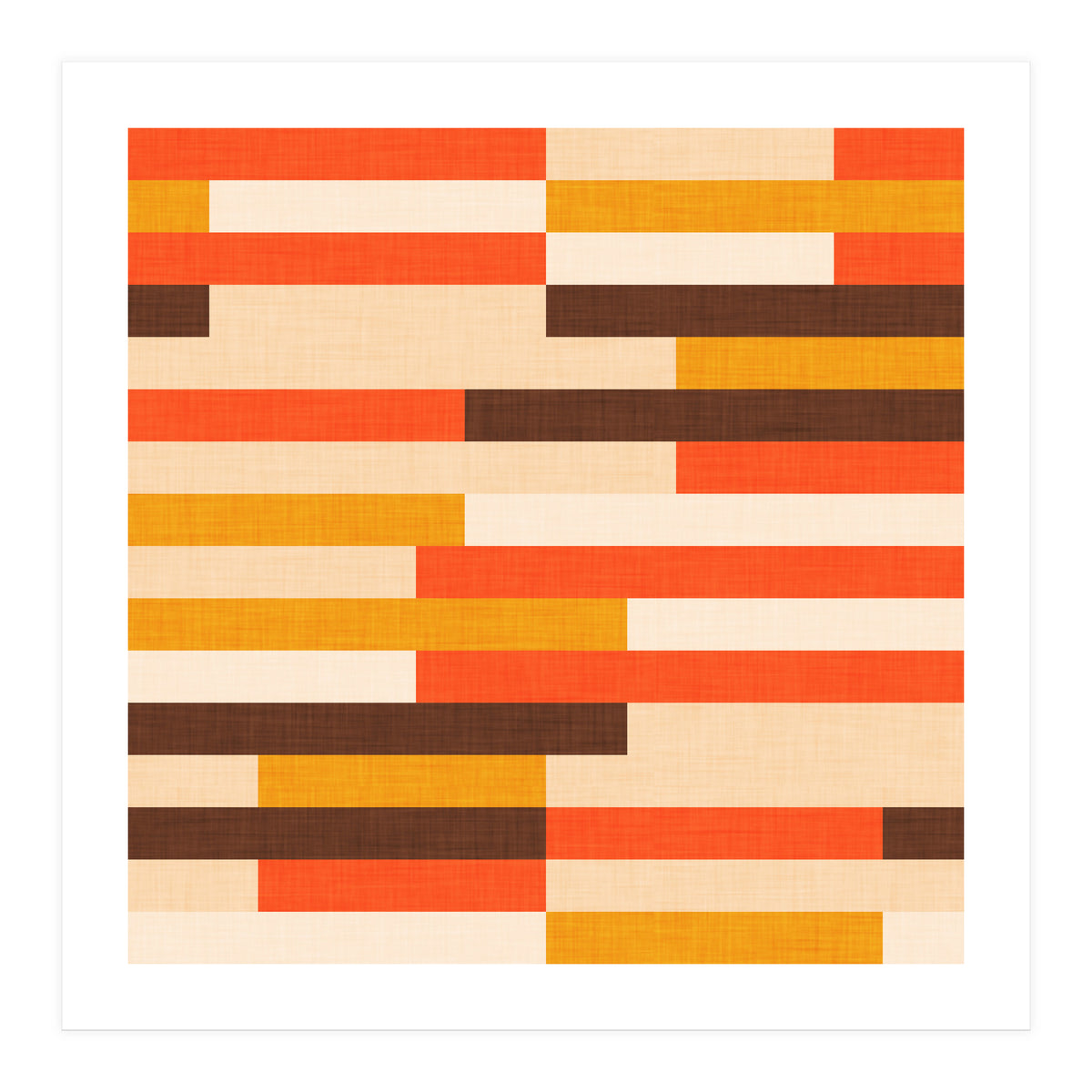 Classic Mid Mod Kilim Stripes (Print Only)