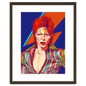 David Bowie by Nikita Abakumov