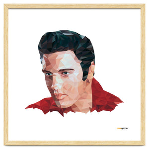 Elvis Low Poly by Rafa Gomes
