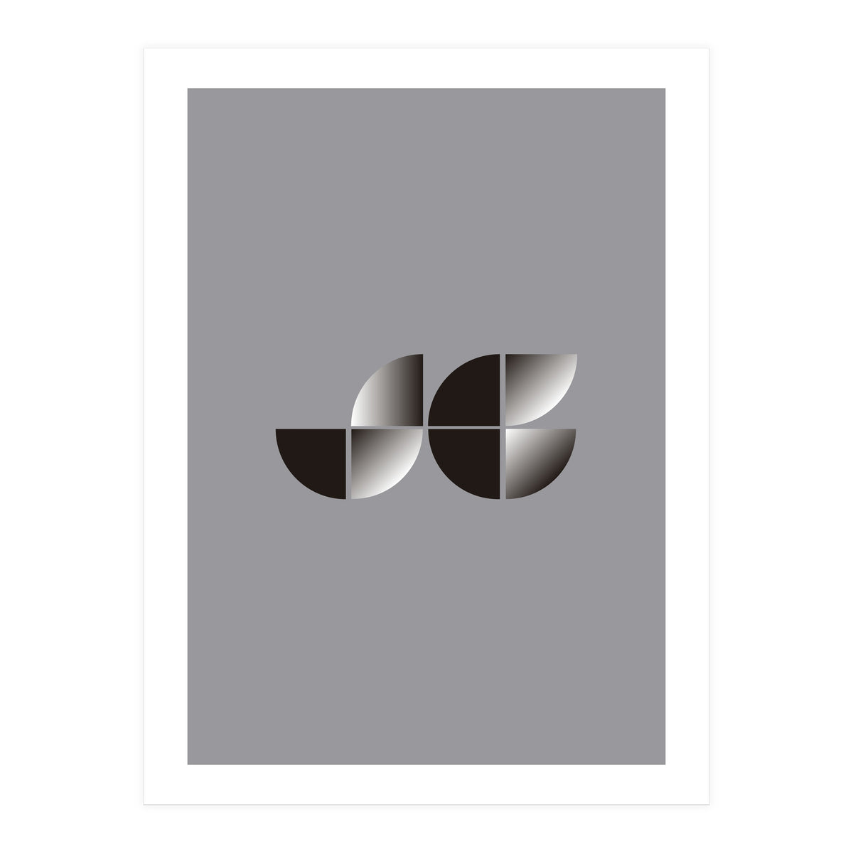 Abstract modern BW31 (Print Only)
