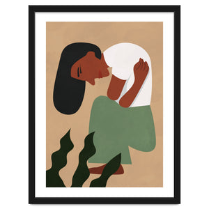Sad Woman by Technicolorable