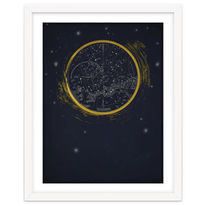 Vintage Cosmos: Star Map by Sybille Sterk
