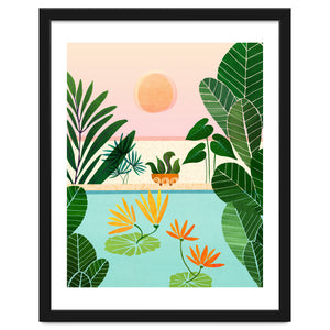 Shangri La Sunrise by Modern Tropical