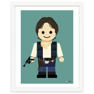 Hans Solo Toy by Rafa Gomes