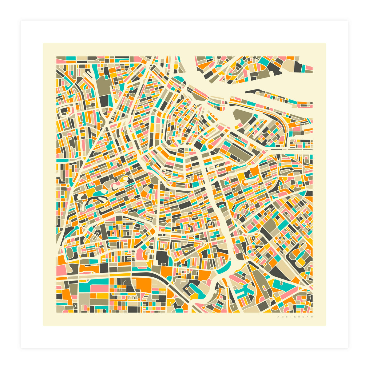 AMSTERDAM MAP (Print Only)