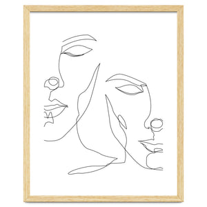 Male couple face by Doriscici