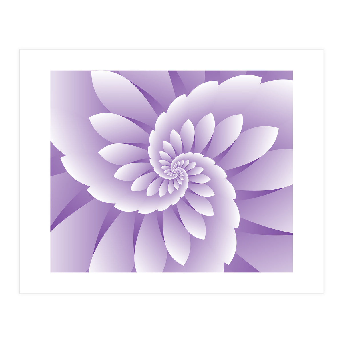Abstract Purple Floral (Print Only)
