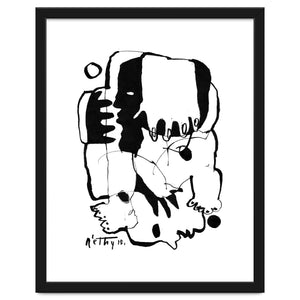 Everlasting Fight - b&w by 5wingerone