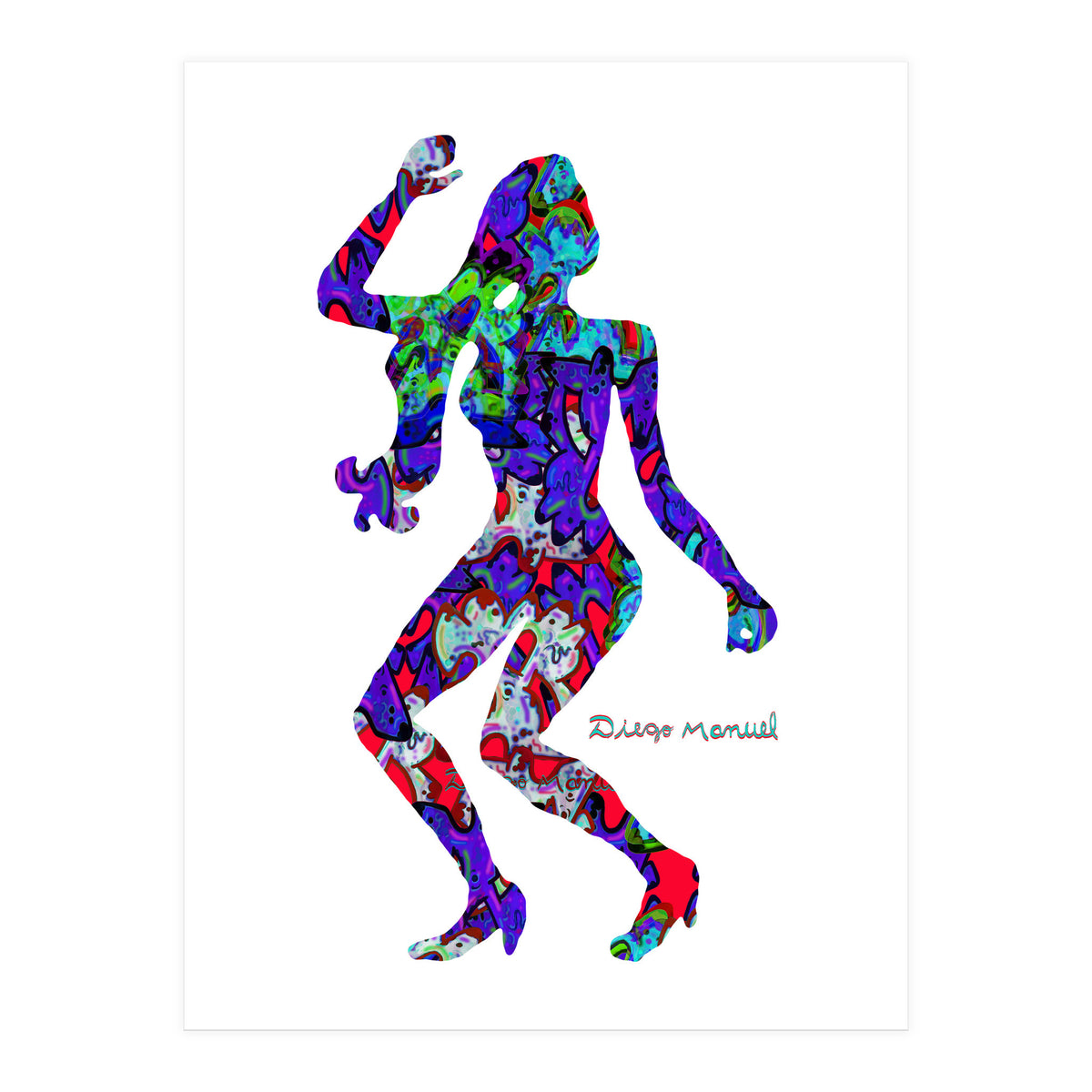 Dance Girl B 32 (Print Only)
