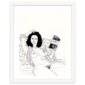 Book Lover III by Kaethe Butcher