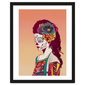 Mexican Skull Lady by Hypathie Aswang