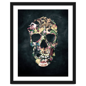 Vintage Skull by Ali Gulec