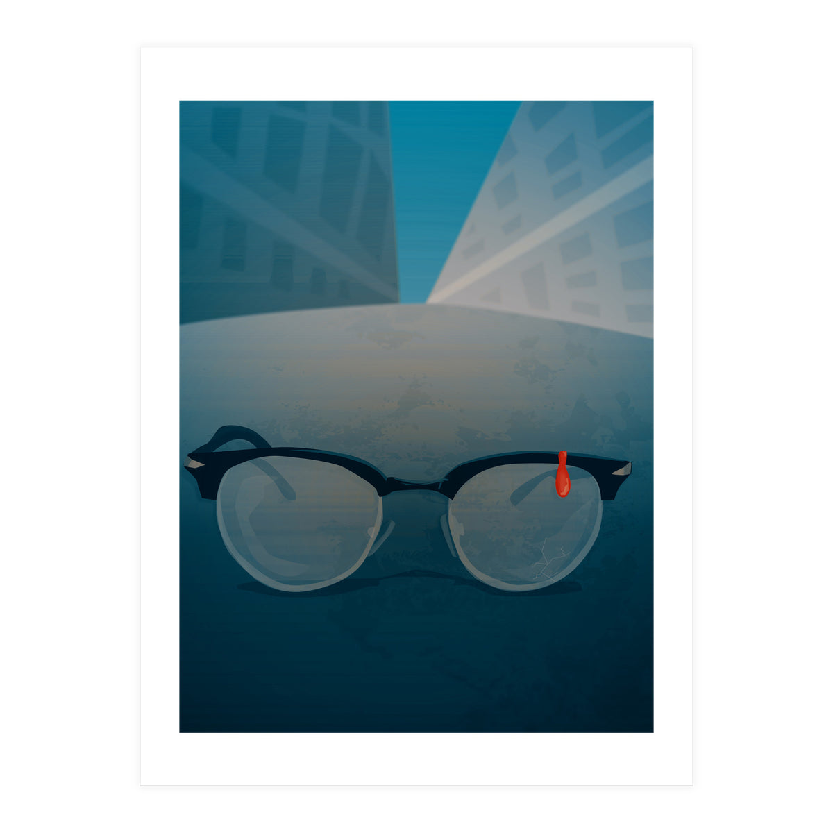 One Single Drop Of Blood (Print Only)