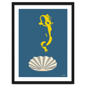 The Birth Of Venus Minimalist by Rafa Gomes