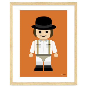 Clockwork Orange Toy by Rafa Gomes
