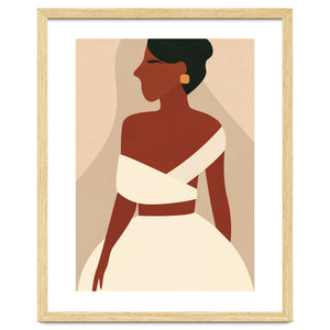Woman in Dress by Technicolorable