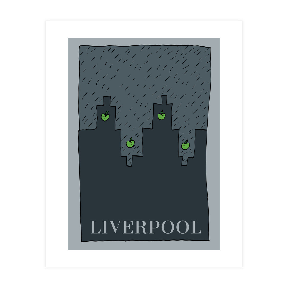 Abstract Liverpool (Print Only)