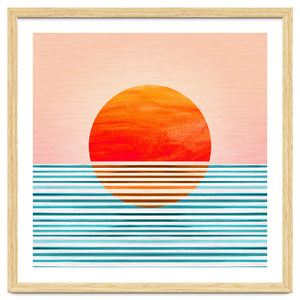 Minimalist Sunset III by Modern Tropical