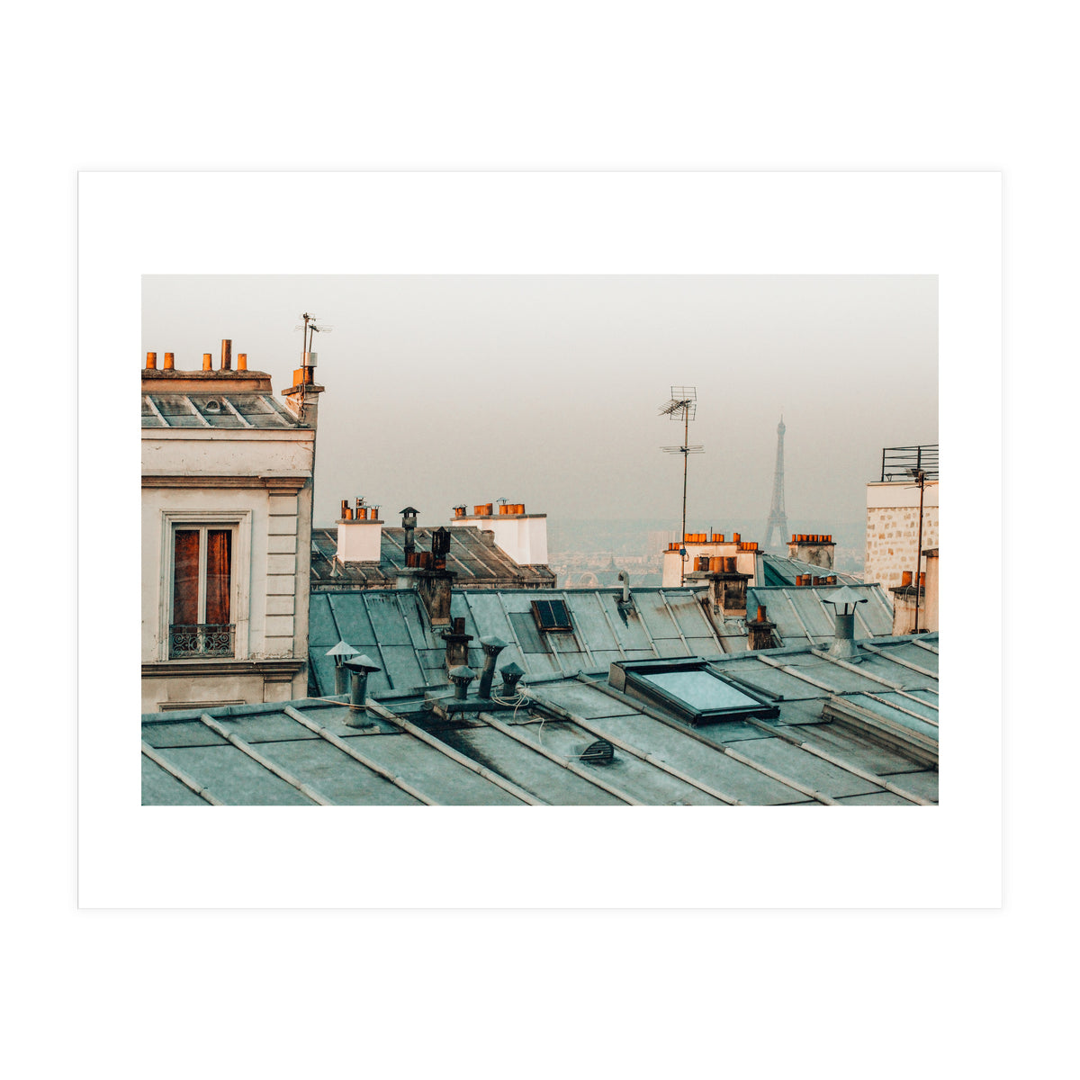 Paris Rooftop #1 (Print Only)